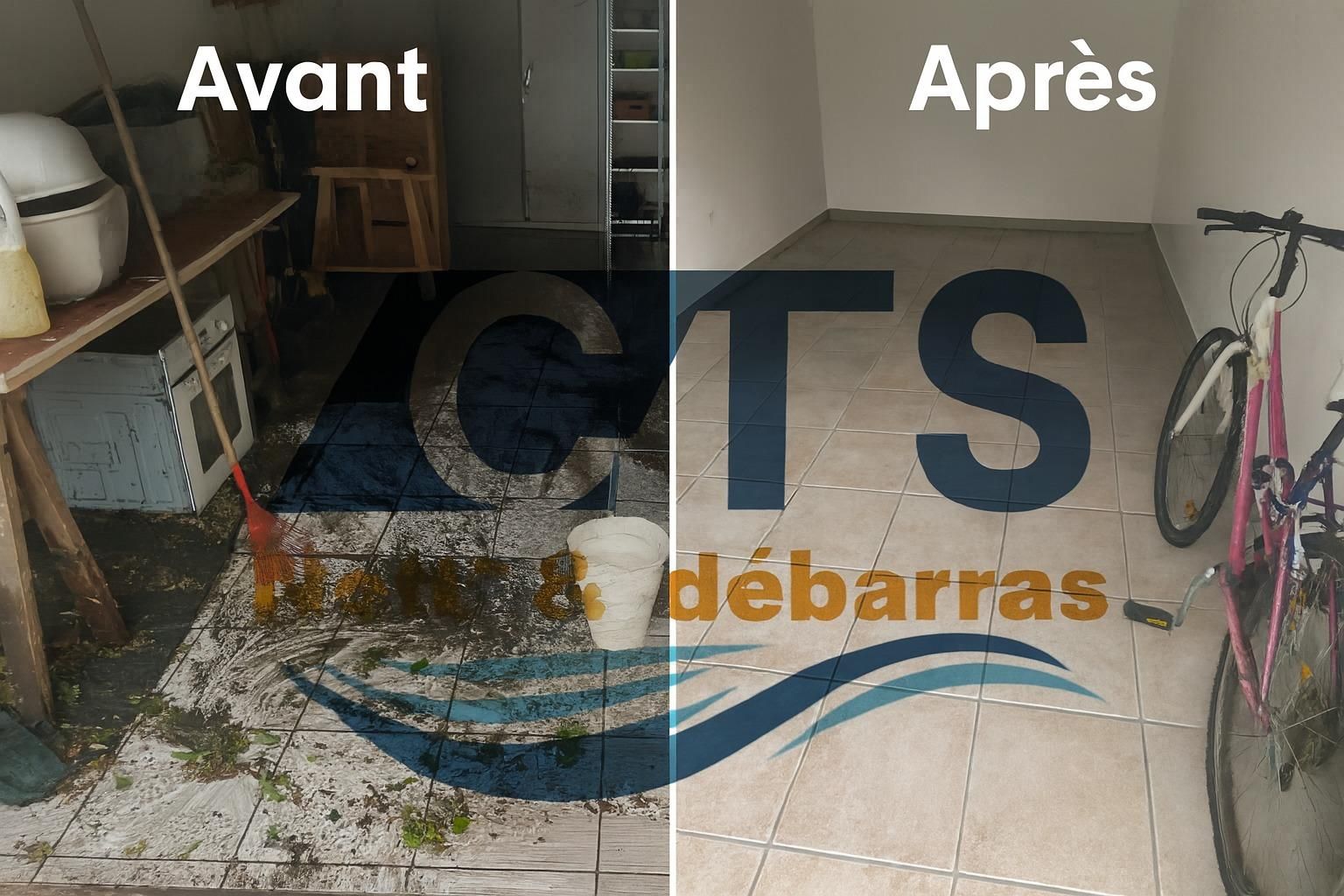 CTSNETT - Avant après nettoyage après décès